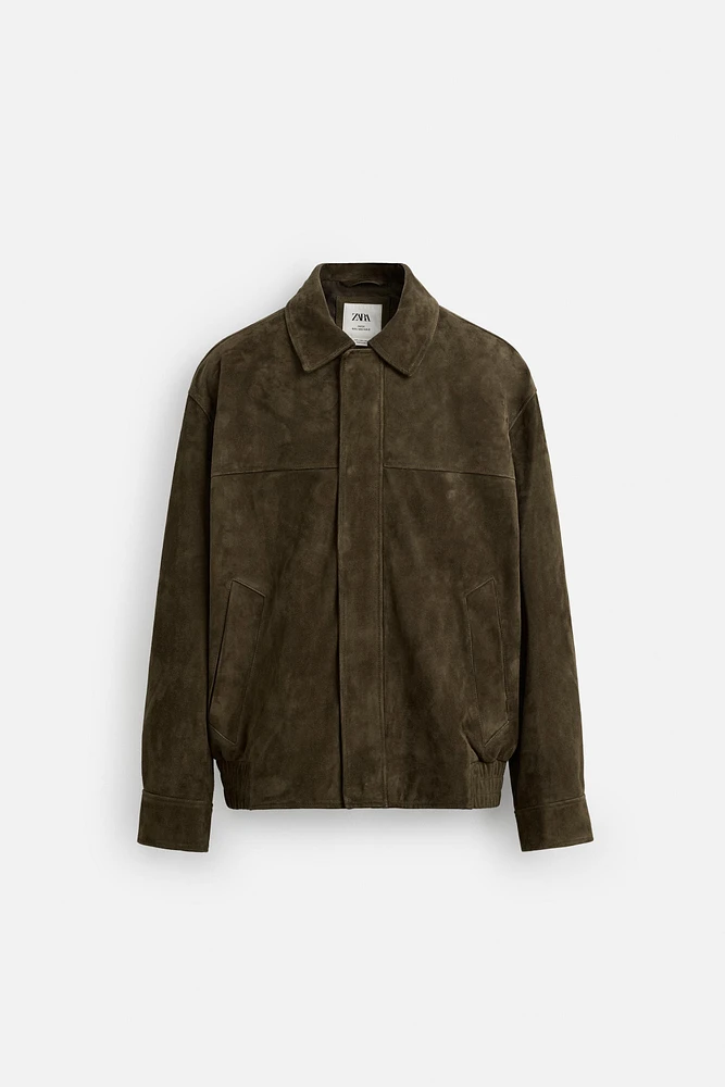 LIMITED EDITION SUEDE LEATHER JACKET