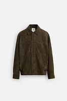 LIMITED EDITION SUEDE LEATHER JACKET