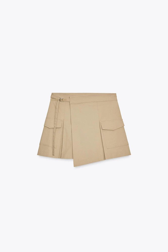 PANTALON-JUPE CARGO