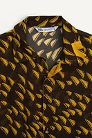 LIMITED EDITION GEOMETRIC PRINT SHIRT