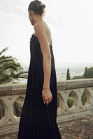 ZW COLLECTION PLEATED MIDI DRESS