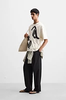 PRINTED PATCH T-SHIRT