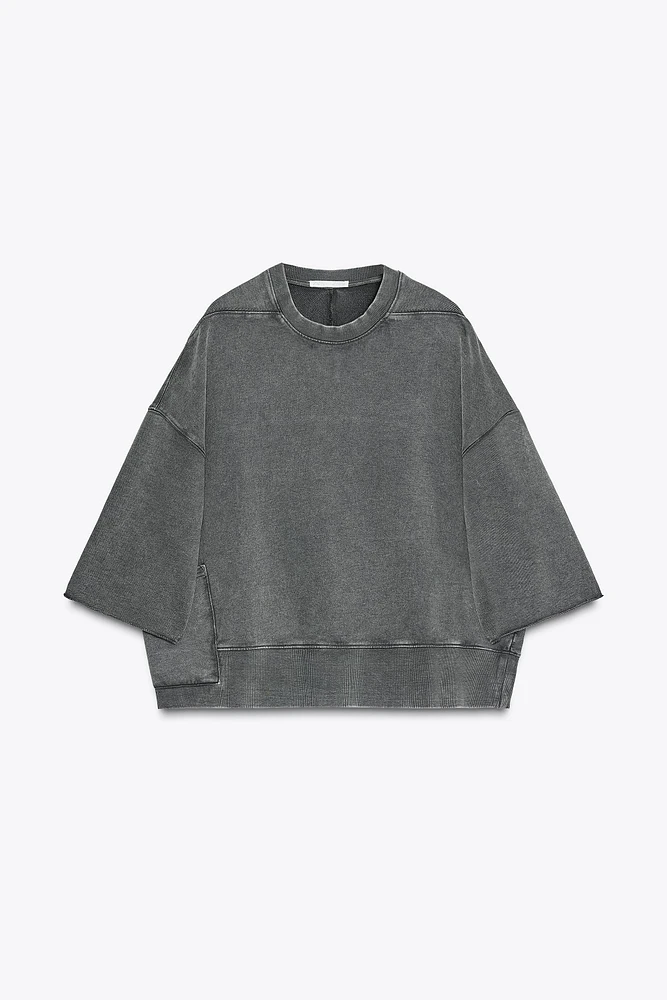 WASHED SWEATSHIRT