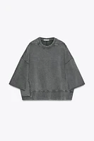 WASHED SWEATSHIRT