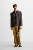 LIMITED EDITION VISCOSE - LINEN SUIT BLAZER