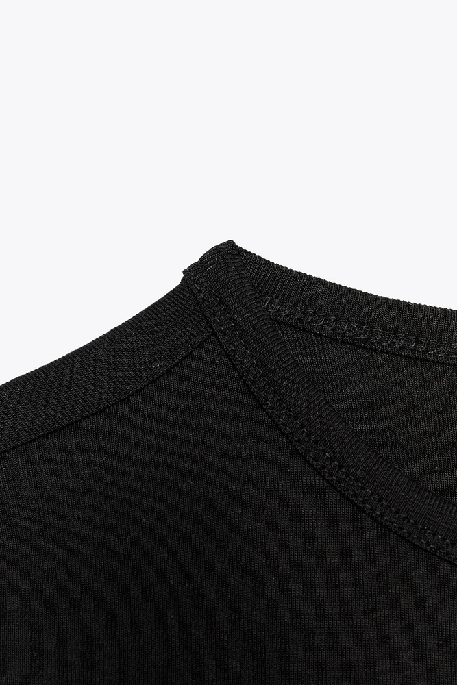 SHORT SLEEVE VISCOSE T-SHIRT