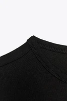 SHORT SLEEVE VISCOSE T-SHIRT
