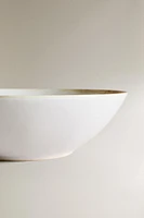 STONEWARE SALAD BOWL