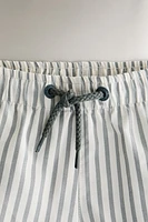 CHILDREN’S STRIPED BEACH SWIMMING TRUNKS