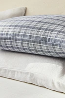 DYED THREAD COTTON PILLOWCASE