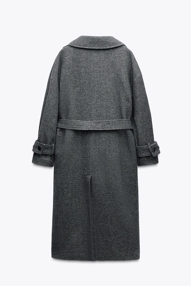 MANTEAU EN MÉLANGE DE LAINE ZW COLLECTION