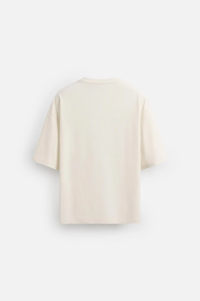 PRINTED PATCH T-SHIRT