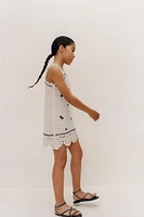 FLORAL KNIT DRESS