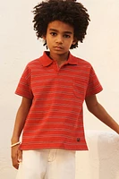 POLO RAYURES BRODÉ ÉDITION LIMITÉE