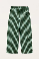 PANTALON COUPE LARGE RAYURES ÉDITION LIMITÉE