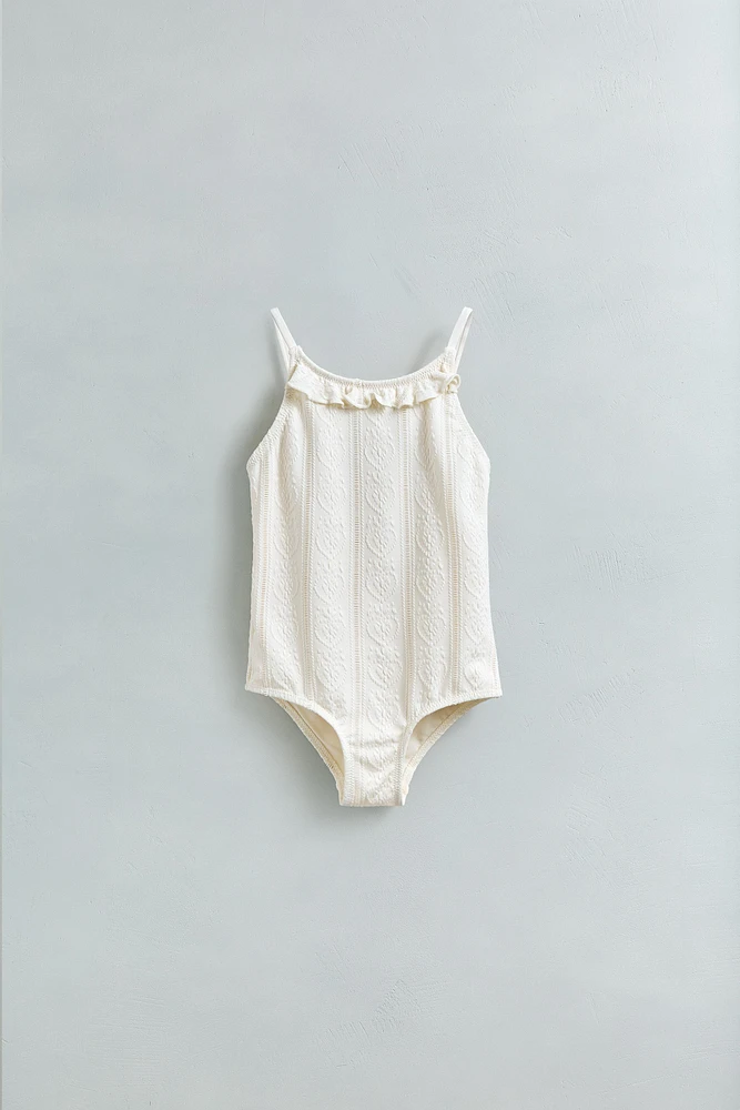 6-14 ANS/ MAILLOT DE BAIN STRUCTURÉ