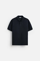BASIC TEXTURED WEAVE PIQUÉ POLO