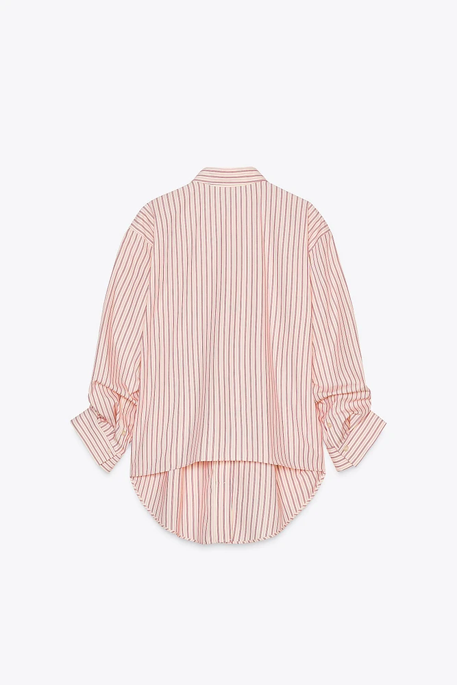 CHEMISE À RAYURES COLLECTION ZW