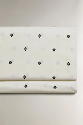 DRAP DE DESSUS IMPRIMÉ FLEUR