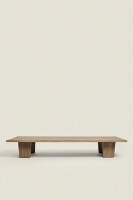 ELM WOOD CENTER TABLE/ COFFEE TABLE
