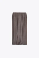 DRAPED BALLOON SKIRT