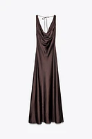 ROBE LONGUE SATINÉE ZW COLLECTION