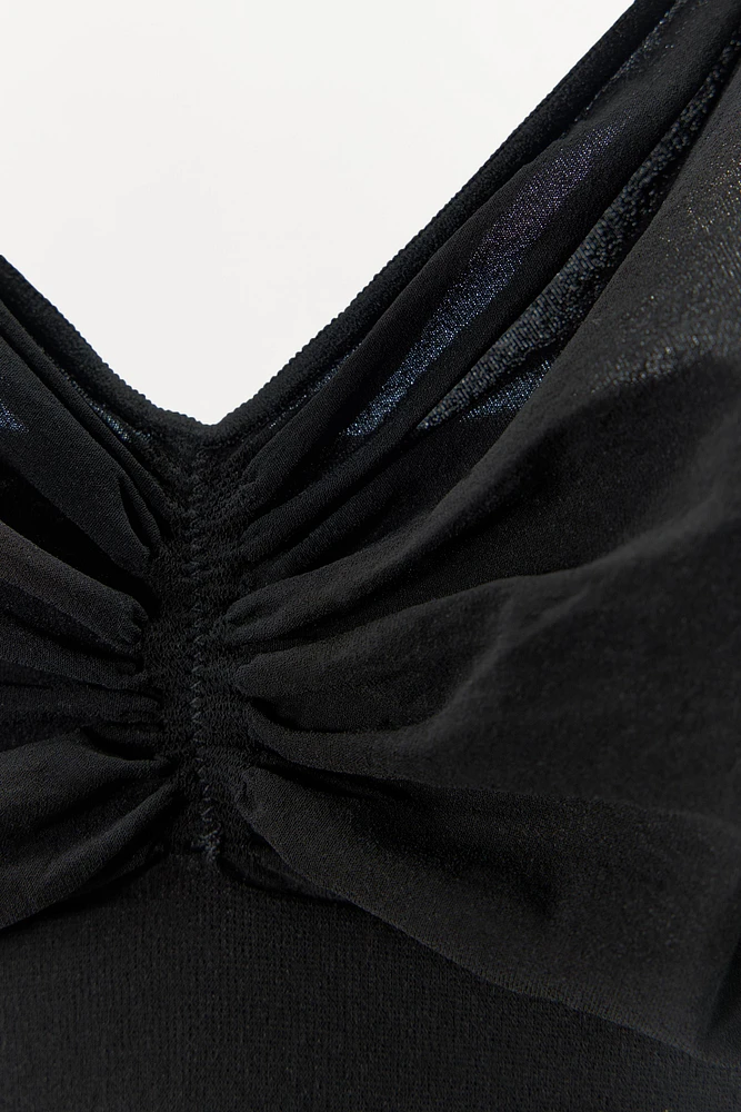 RUCHED DEMI BRA