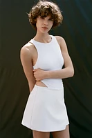 JUPE-CULOTTE ASYMÉTRIQUE