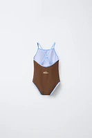 2-6 YEARS/ HÔTEL MAGIQUE © X ZARA CONTRAST TRIM SWIMSUIT