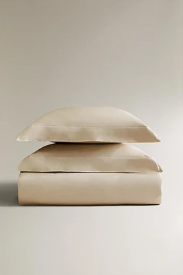 HOUSSE DE COUETTE SATIN ÉPAIS (300 FILS)