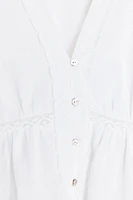 CHEMISE À ENTRE-DEUX
