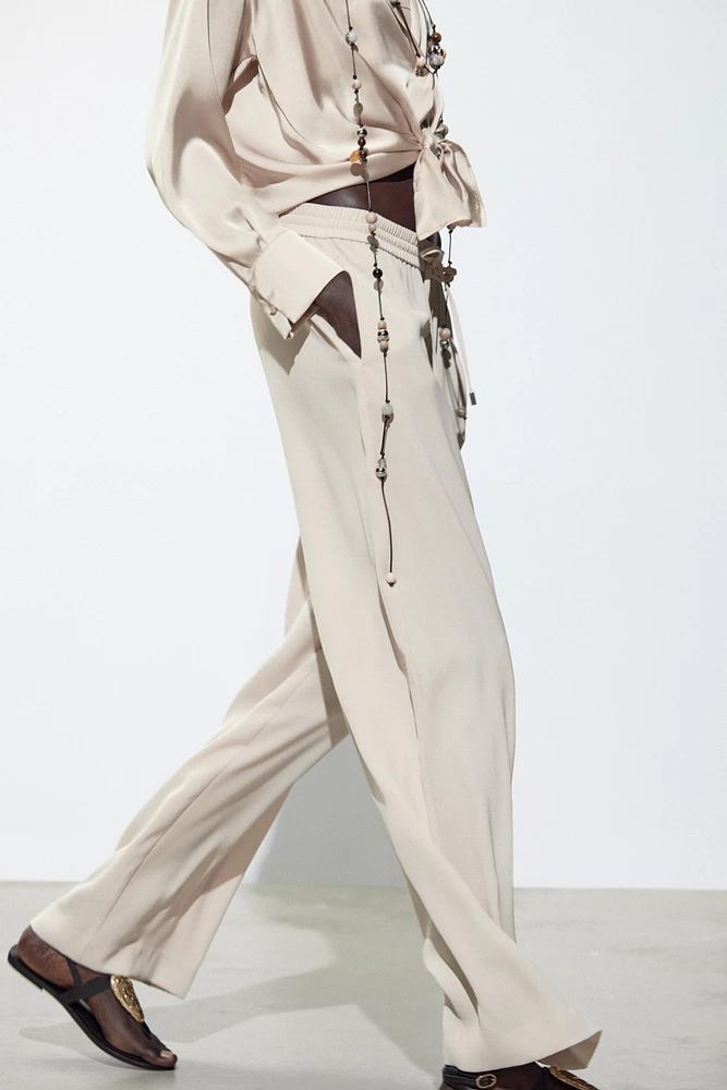 PANTALON FLUIDE STYLE PYJAMA