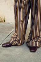 WIDE FIT STRIPED PANTS LIMITED EDITION