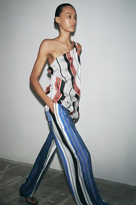 PANTALON À RAYURES ZW COLLECTION