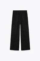 OPENWORK EMBROIDERY CULOTTES