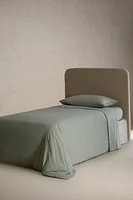 CHILDREN’S GINGHAM FITTED SHEET