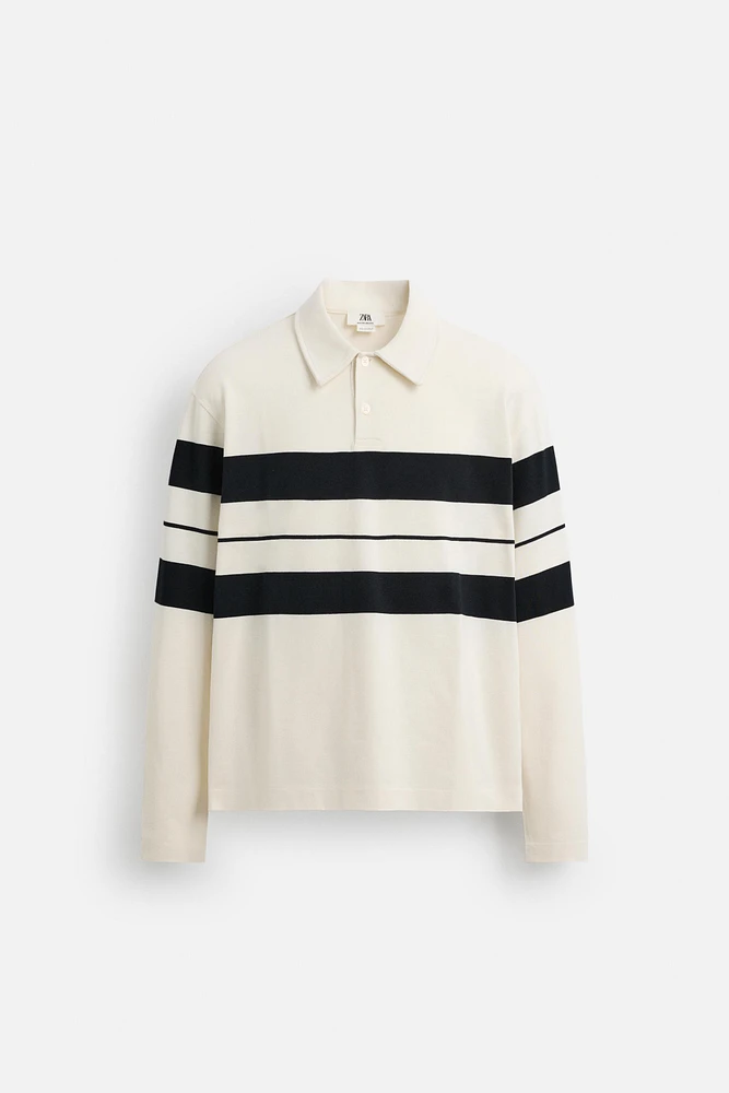 LIMITED EDITION STRIPED POLO SHIRT