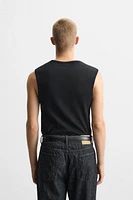 RIBBED TANK TOP