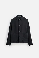 BLOUSON 100 % LIN