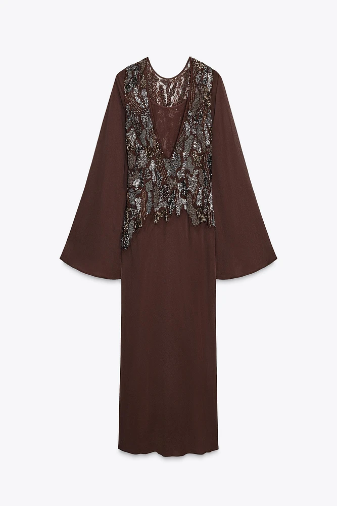 EMBROIDERED DRESS ZW COLLECTION