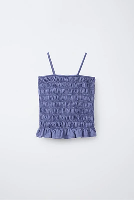 ELASTIC STRAP T-SHIRT