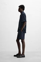 CHEMISE EN JACQUARD À RAYURES