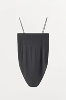 STRAPPY BODYSUIT WITH POLYAMIDE
