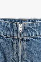 JUPE-CULOTTE EN JEAN TRF