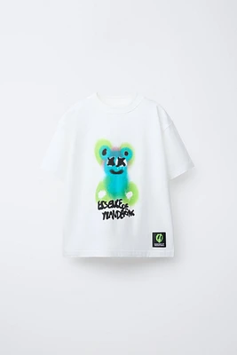 BEAR PRINT T-SHIRT