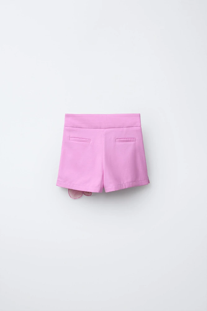 JUPE-SHORT FLEUR
