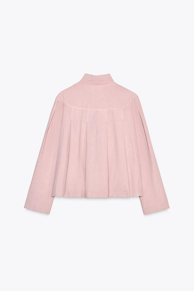 VESTE EN SERGÉ COLLECTION ZW