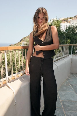 TOP GILET STRUCTURÉ