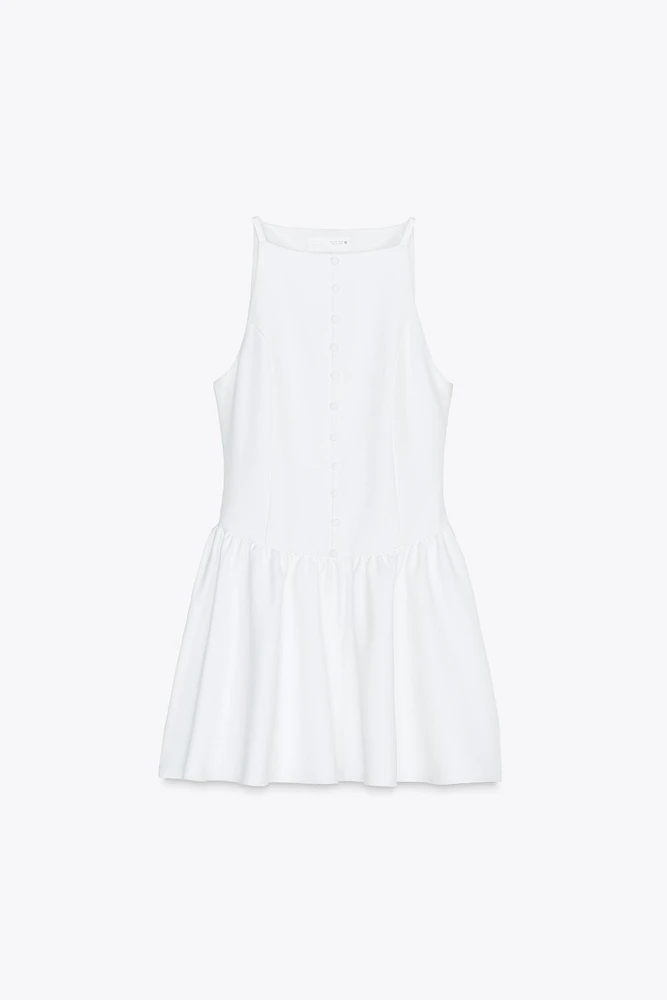 MINI DRESS WITH BUTTONS