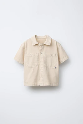 TWILL POCKET SHIRT